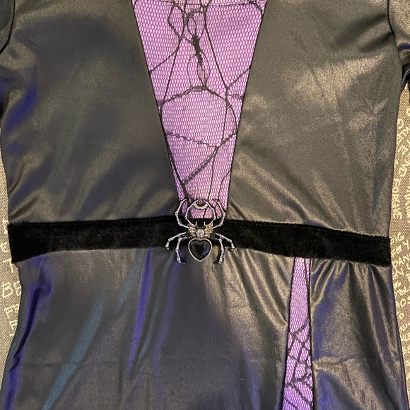 Spirit Halloween Girls Spider Sorceress Witch Costume - Picture 4 of 7